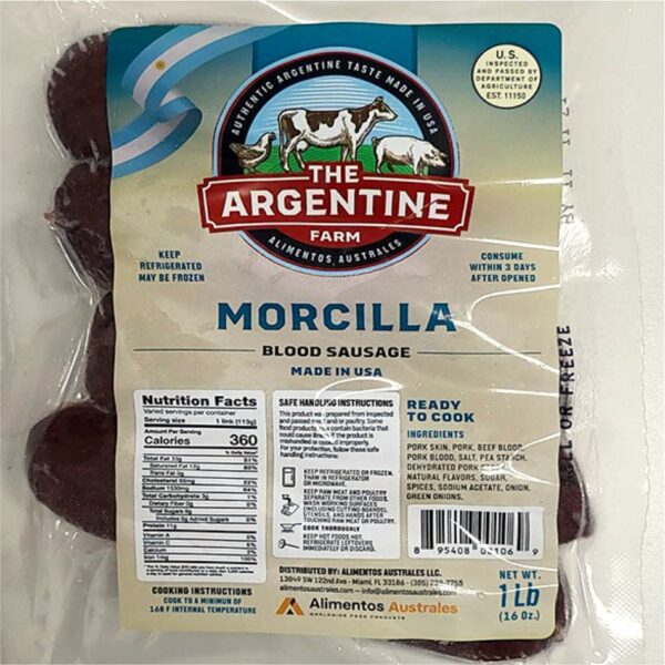 Argentine Blood Sausage