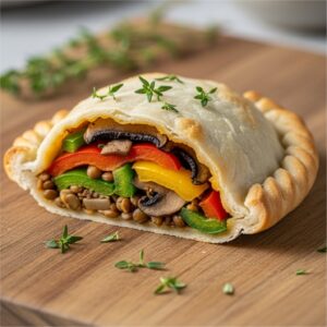 Vegan Seitan Beef Empanadas